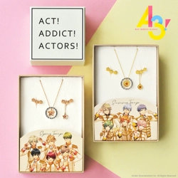 『A3!』×TAKE-UP×BANDAI　 花とクリスタルで劇団員たちを表現したコラボジュエリーが登場！