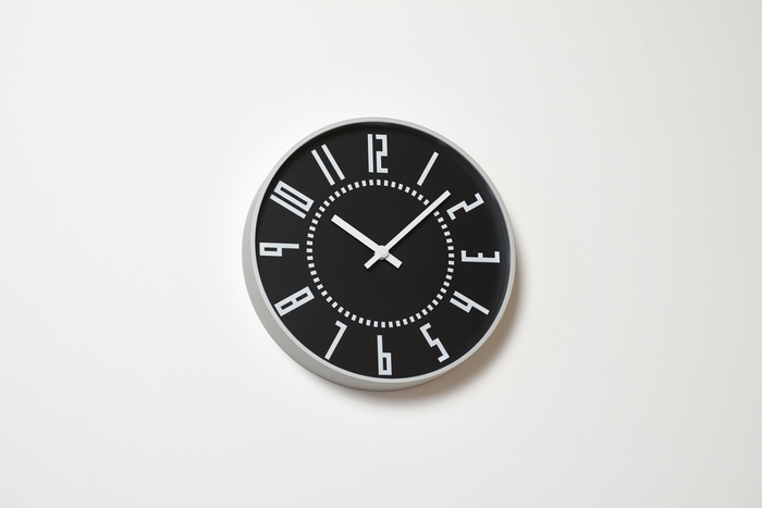 eki_clock 　ブラック
