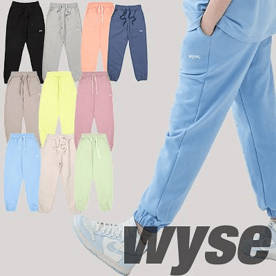 WYSE 10color ロゴポイントパンツ