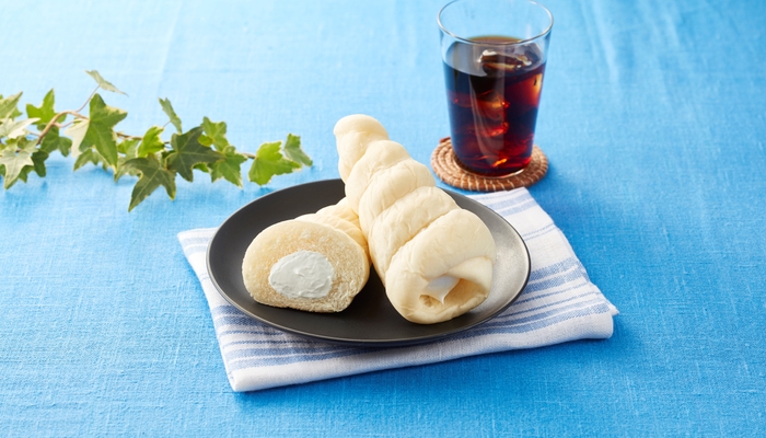 ソフトクリームみたいなパン 販促画像 <画像はイメージです>