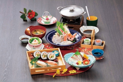「かにふぐ小鍋ランチ」
