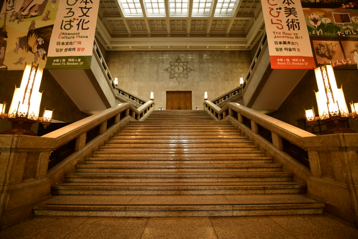 東京国立博物館内