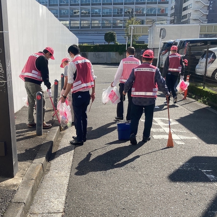 「清掃活動」（イメージ）　