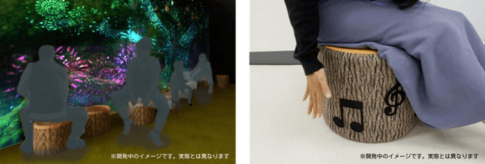 MELODY STUMP/楽器の森の切り株