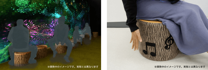 MELODY STUMP/楽器の森の切り株