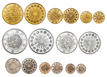 英国王立造幣局で“僅か2セット”のみ製造したと伝えられる 日本貨幣史における国宝級の試鋳貨セット　 5月30日(土)開催の『泰星オークション2026』にて出品