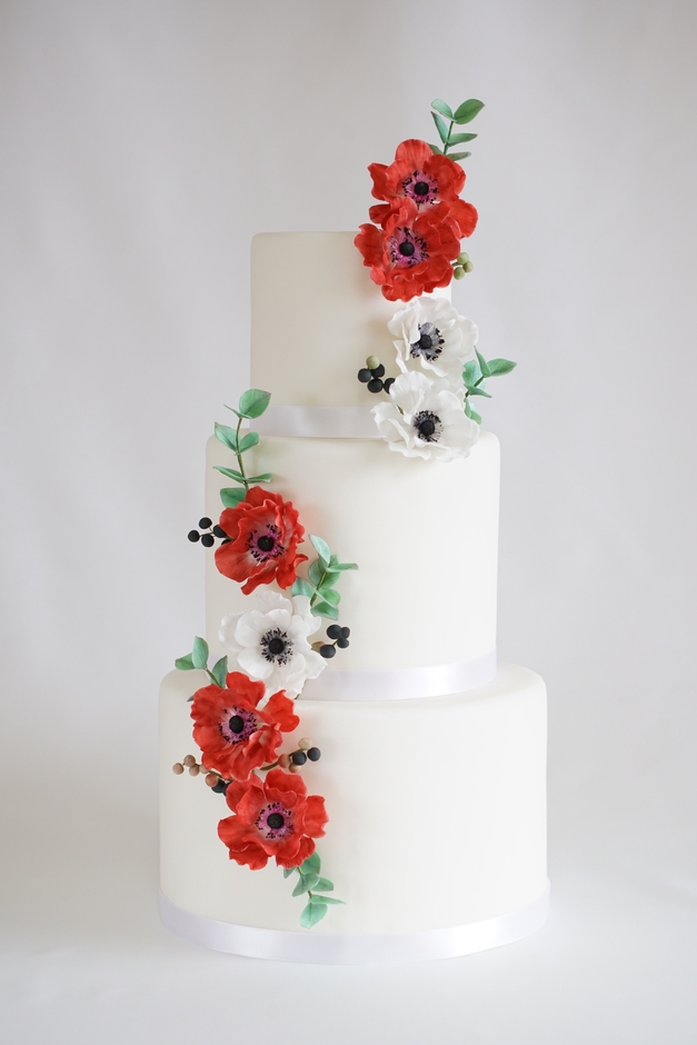 シュガーウエディングケーキ(2)