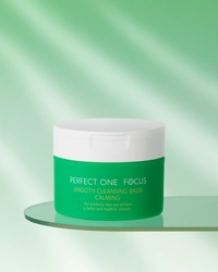 バームシリーズ累計600万個*1突破した パーフェクトワンフォーカスより 攻めと守りの「皮脂角栓オフ×ニキビケア」新ライン誕生！ スムースクレンジングバーム　カーミング　 2026年5月1日先行発売(本発売6月1日)