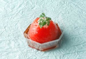 <なだ万厨房>まるごとトマトサラダ