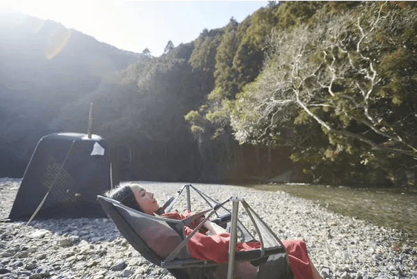 大泰寺の脇を流れる太田川も憩いのスペースに