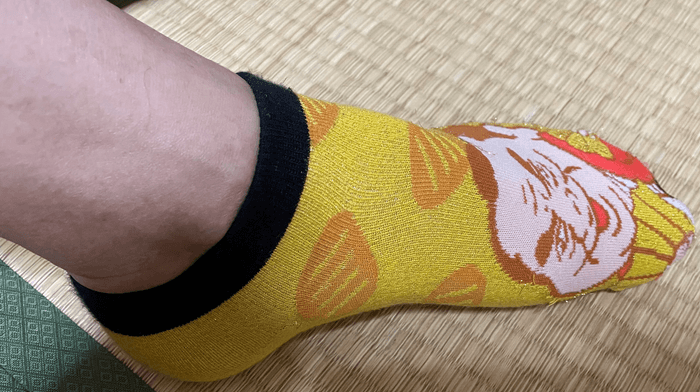 【おぬしも悪よのう】夏にぴったりのショート・ソックス