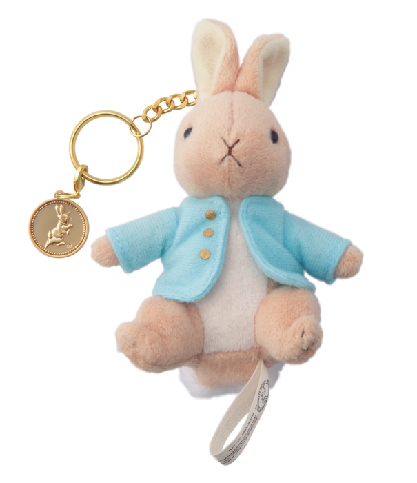 ピーターラビットメダル付きマスコット 1,512円