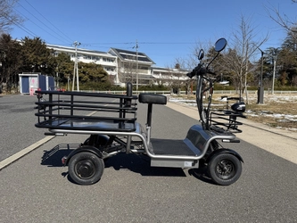 特定小型四輪の制限寸法内でロング化を実現　 全長約189cm／後ろカゴ130Lの積載強化モデル 「エレカーゴフルロング」2/12(木)販売開始