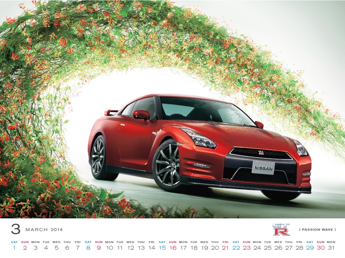 3月は「GT-R」。