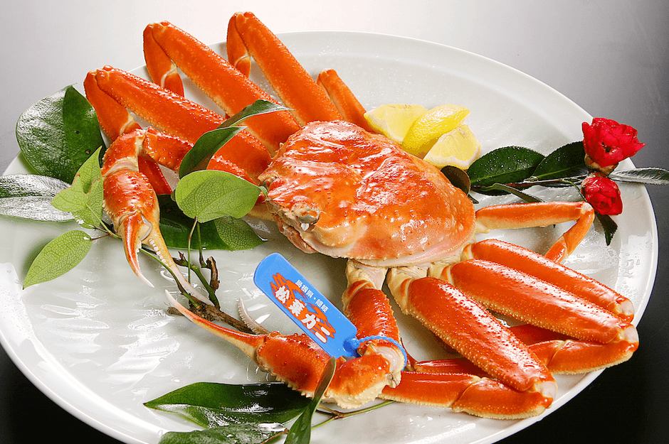 ブランドの証・青タグが付いた“隠岐松葉ガニ”