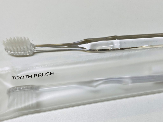 ゴミにならない歯ブラシ（イメージ）
