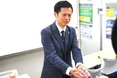 臨海セミナー大学受験科　溝の口校にて