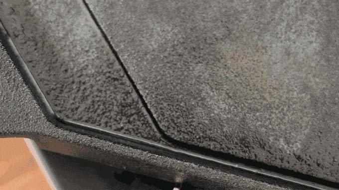 鋳物製鉄板「梅鋳鉄板 鉄二」油溝