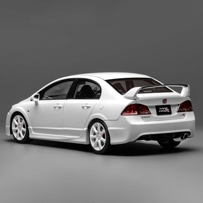 モーターヘリックス 1/18スケール M85404 ホンダ シビック Type R (FD2) 2007 後期Ver. プレミアムホワイトパール