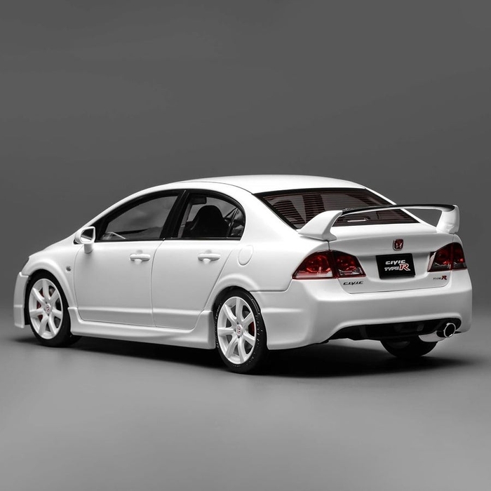 モーターヘリックス 1/18スケール M85404 ホンダ シビック Type R (FD2) 2007 後期Ver. プレミアムホワイトパール