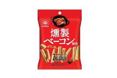 クラフトビールにぴったり！ザクッとじわ旨おつまみ
『ザクスティック 燻製炙りベーコン風味』
全国のローソンにてリニューアル発売