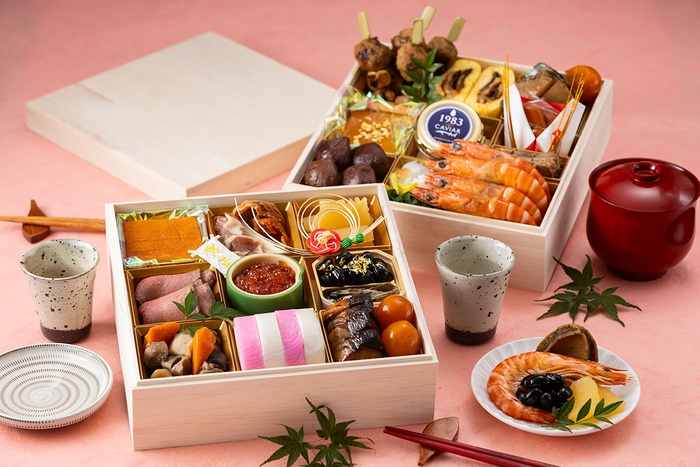 うまやの生おせち ~九州味めぐり~ 二段重