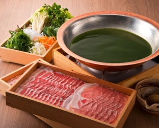 “お出汁を食べる”自慢の「出汁しゃぶ」にこの夏限定で 「香る抹茶の出汁しゃぶ」が登場！