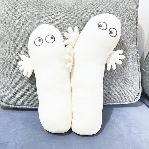 ムーミンのニョロニョロアイテム。この不思議ちゃんかんがたまらなく、ハマってしまいそうなかわいさです。