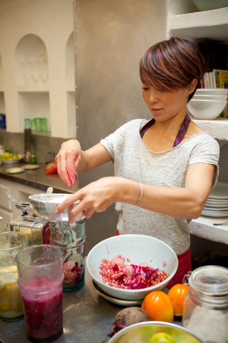 有本くるみさんによる、瀬戸内スペシャルメニュー