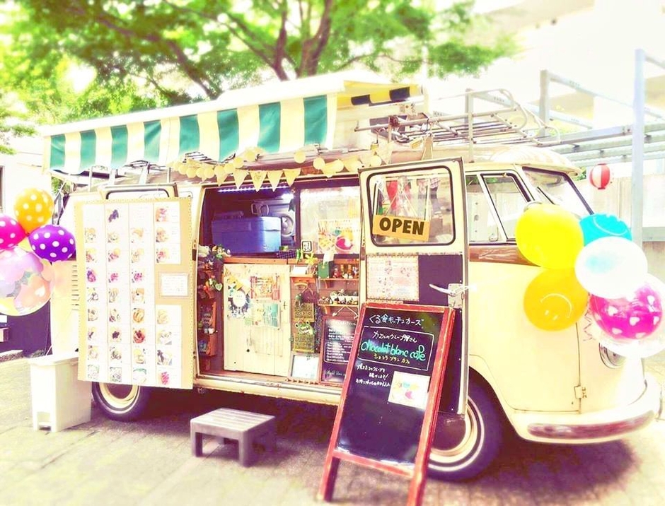 春庭花市(キッチンカーのクレープ屋さん)