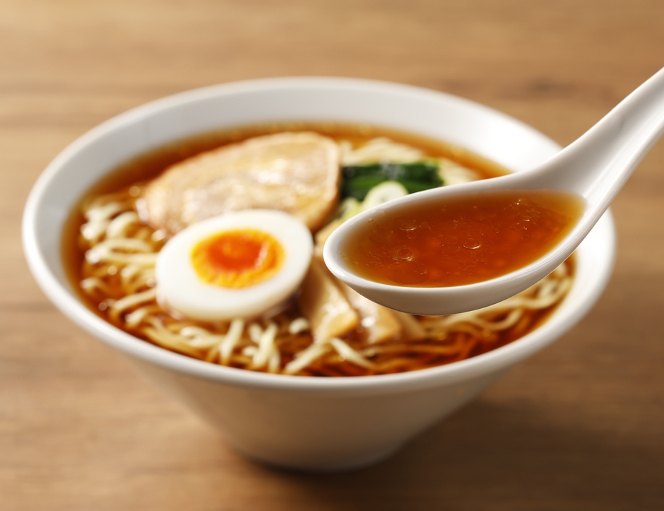 「マルちゃん正麺」スープのイメージ