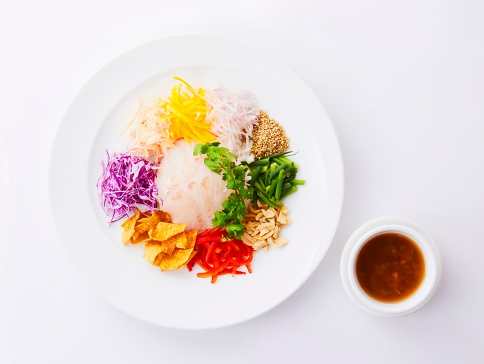 【本イベント特別メニュー(一例)】中華式平目の刺身盛り (SO TIRED)
