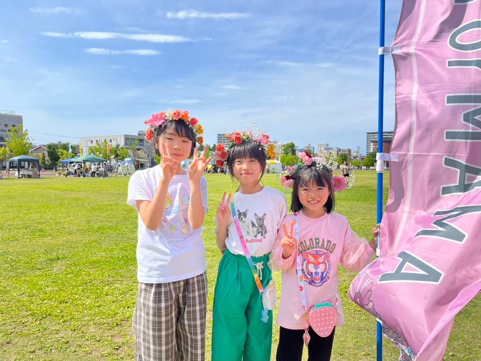 子ども達がイベントやカフェのお手伝いも