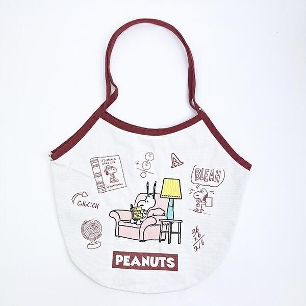 スヌーピーのバルーントートバッグ