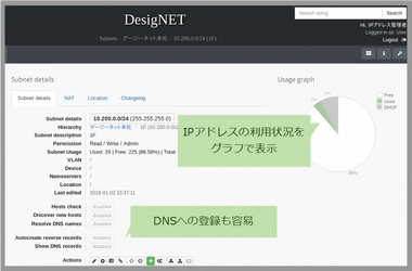 デージーネット、PowerDNSとIP資産管理ツールを連携し ネットワーク管理効率化