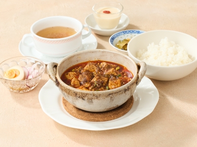 岩手県産牛肉入り四川麻婆豆腐