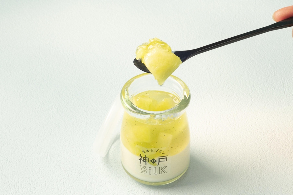 生杏仁プリン(メロン)