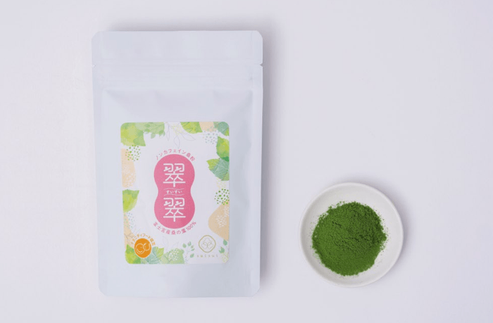 富士宮産桑葉100%の粉末スティック「翠翠-suisui-」