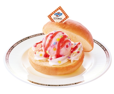 【琉球コメダ】アイスサンド ストロベリーチーズケーキ