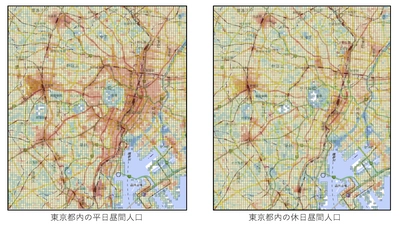 年4回の更新頻度を実現、時間帯別の人口統計データ 「あさひる統計」を6月15日より販売開始