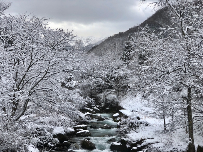 福地温泉・冬