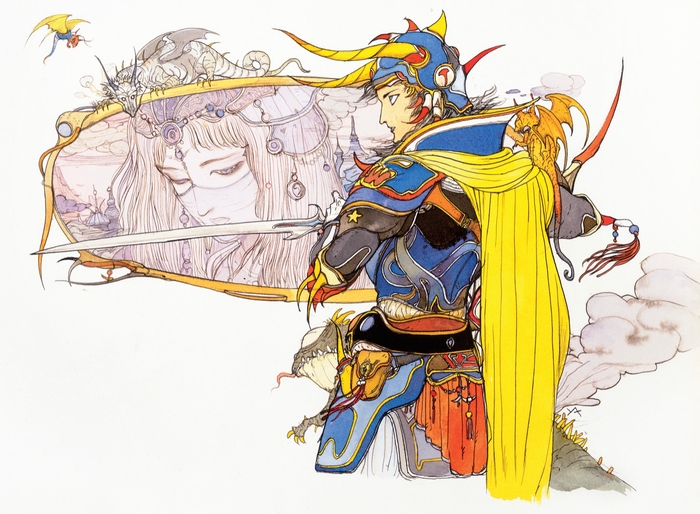 【FINAL FANTASY　王女と光の戦士】 ⓒ1987 SQUARE ENIX CO., LTD. All Rights Reserved.  IMAGE ILLUSTRATION:ⓒ1987 YOSHITAKA AMANO 