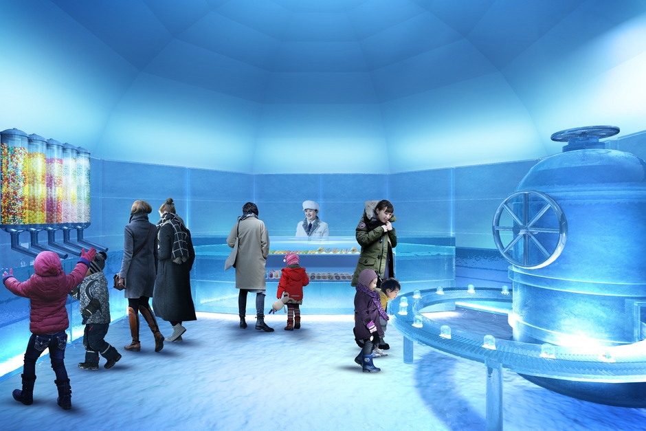 氷のスイーツショップ イメージ