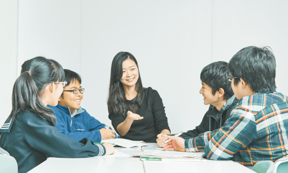 英語4技能レッスンの様子