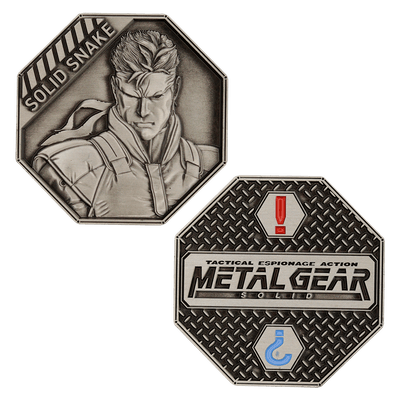 METAL GEAR SOLID ソリッド・スネーク コイン(シリアルナンバー入り)