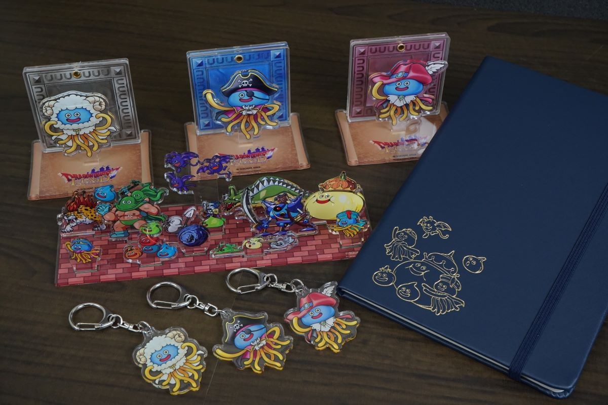 ドラゴンクエストファン必見！新たなグッズが目白押し！
「ドラゴンクエスト アイランド」５周年記念＆新サブクエストグッズ