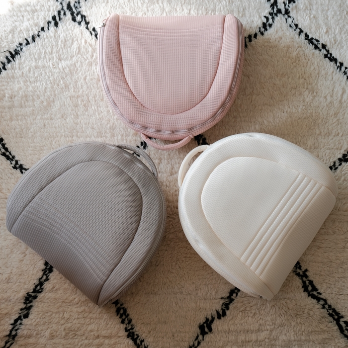 くすみカラーの3色展開でインテリアにも馴染む