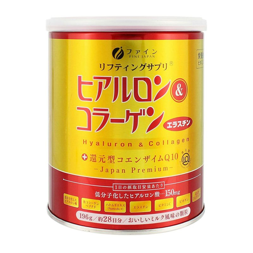 ヒアルロン＆コラーゲン ＋還元型コエンザイムQ10(缶)