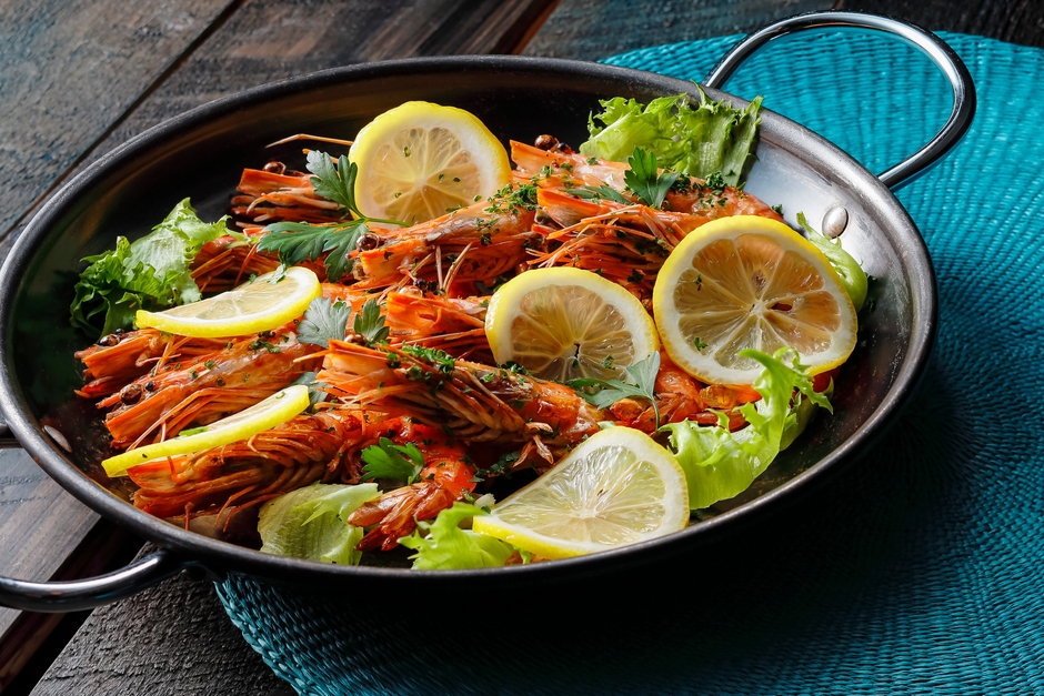 【Lunch & Dinner】エビのソテー レモン風味