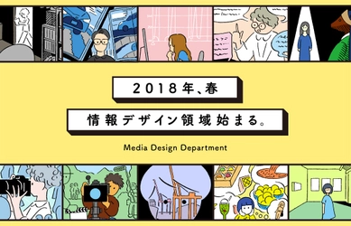 成安造形大学、2018年に『情報デザイン領域』を始動　 グラフィックデザイン、情報デザイン、写真、映像の 4分野を横断的に学ぶ